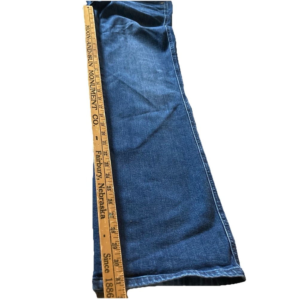 Judy Blue Straight Leg Jeans Womens 13/31 Blue JB88861 DK High Rise Stretch - Picture 5 of 11